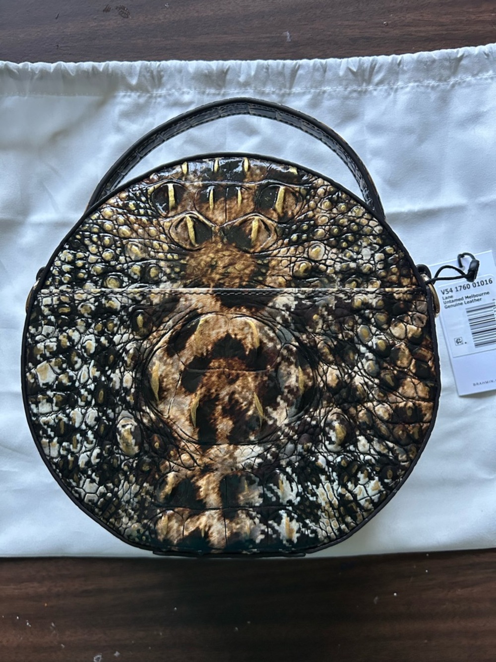 Brahmin Lane Untamed round crossbody - Picture 2 of 4